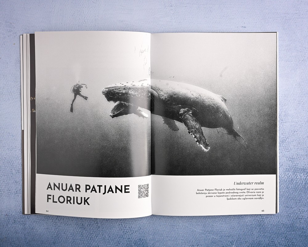 Isečak iz magazina gde je foto priča meksičkog fotografa Anuar Patjane